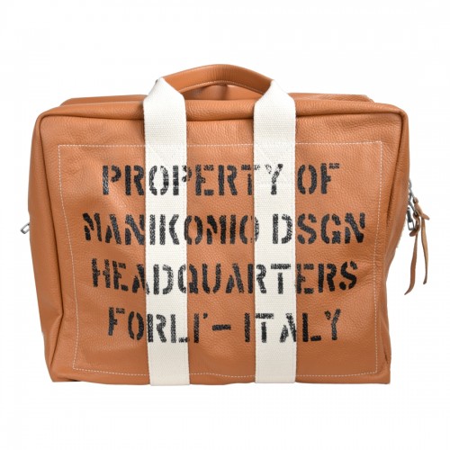 BORSA DUE MANICI GRANDE MANIKOMIO ICON TOBACCO