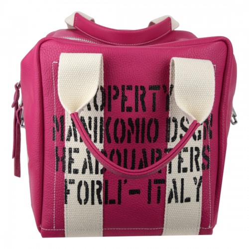 BORSA DUE MANICI MEDIA MANIKOMIO LADY24 FUXIA