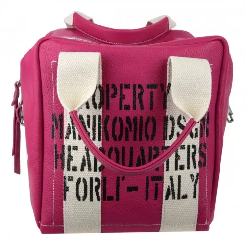 BORSA DUE MANICI MEDIA MANIKOMIO LADY24 FUXIA
