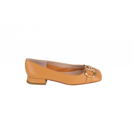 DECOLTE' CON MORSETTO LA PARIGINA Z8306-SF-253 CUOIO