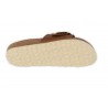 CIABATTA MADRID BIG BUCKLE NATURAL LEATHER BIRKENSTOCK 1006525 COGNAC
