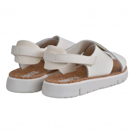 SANDALO ORUGA CAMPER K200157-046 BIANCO