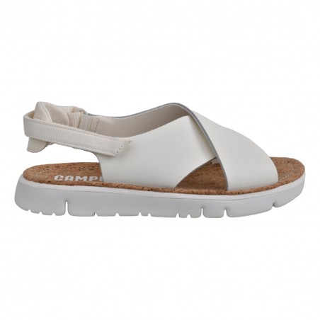 SANDALO ORUGA CAMPER K200157-046 BIANCO