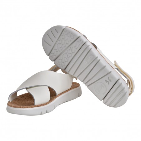SANDALO ORUGA CAMPER K200157-046 BIANCO