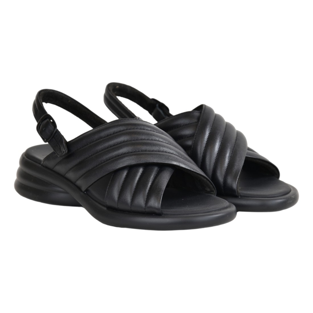SANDALO SPIRO CAMPER K201494-001 NERO