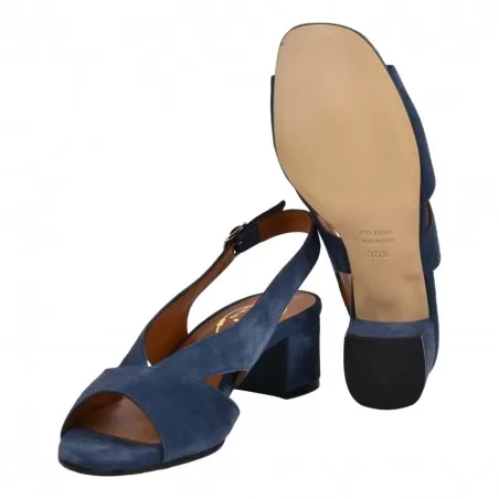 SANDALO CON TACCO LA PARIGINA 4281 BLU