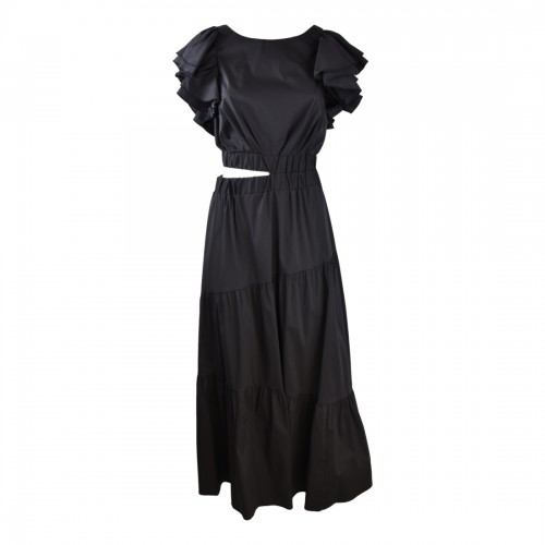 ABITO LUNGO SO ALLURE D1013 BLACK