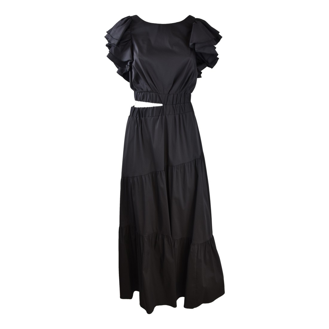ABITO LUNGO SO ALLURE D1013 BLACK