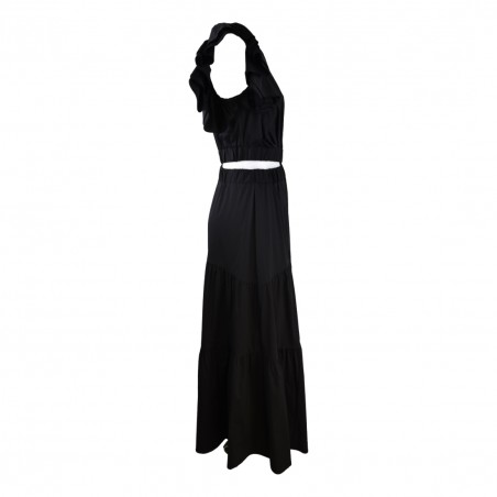 ABITO LUNGO SO ALLURE D1013 BLACK