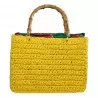 BORSA RETTANGOLARE MEDIA CON MANICI IN BAMBOO CHICA VENERE SUN