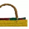 BORSA RETTANGOLARE MEDIA CON MANICI IN BAMBOO CHICA VENERE SUN