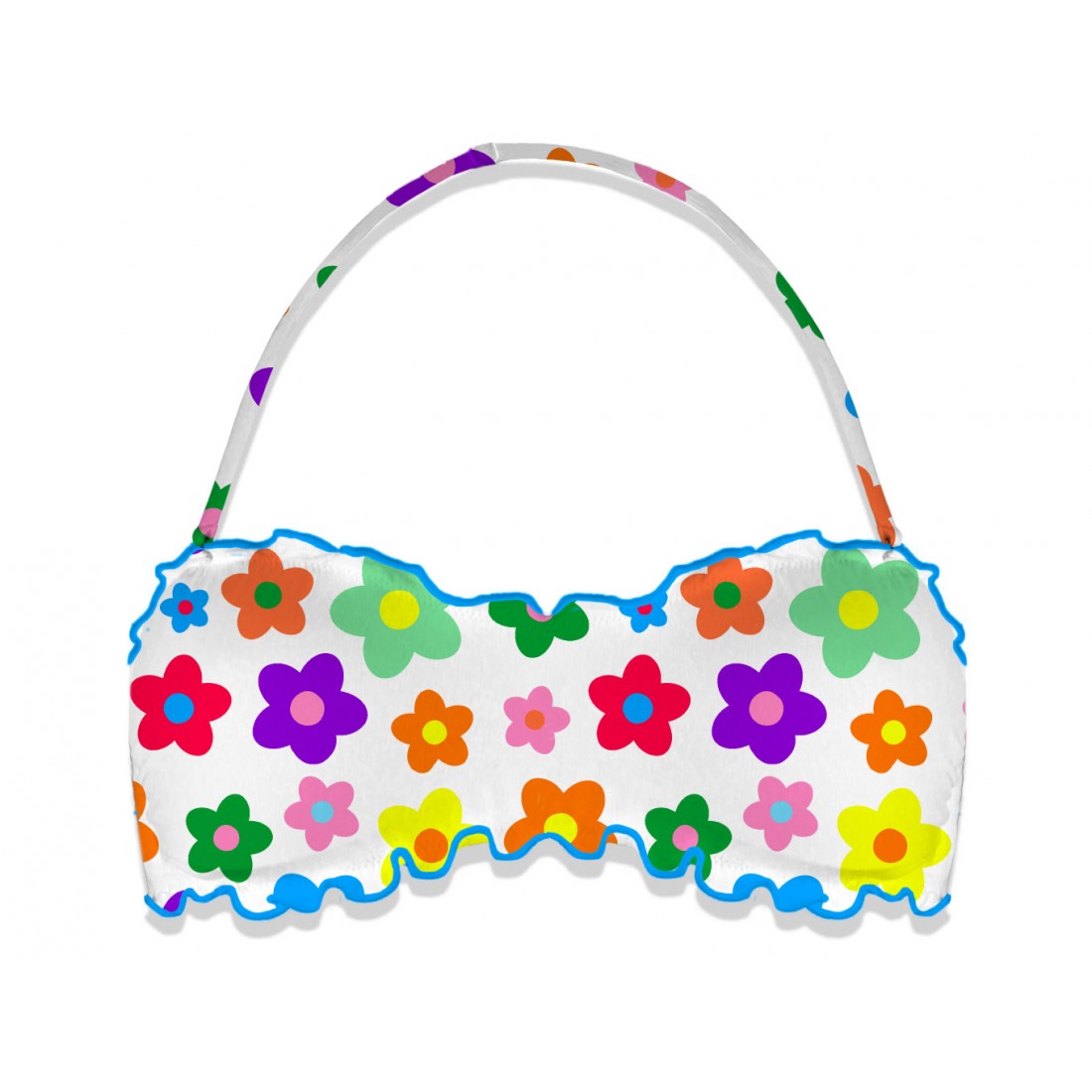 FROU FROU BANDEAU TOP MULTI DAISY COL MC2 SAINT BARTH LIBRA 04618D