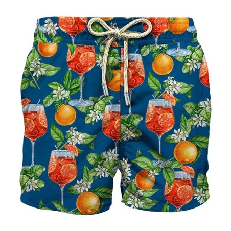 ULTRALIGHT SWIM SHORT HAPPY HOUR 61 MC2 SAINT BARTH LIGHTING 00698D