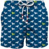 ULTRALIGHT SWIM SHORT 70'S PRINT MC2 SAINT BARTH LIGHTING70 04113D