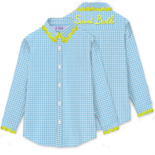SHIRT VICKY 31 WAVE EMB MC2 SAINT BARTH BRIGITTE 07187D