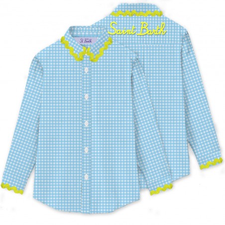 SHIRT VICKY 31 WAVE EMB MC2 SAINT BARTH BRIGITTE 07187D