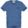 T SHIRT GARMENT DYED SB PALM DEN17 EMB MC2 SAINT BARTH DOVER 04661D