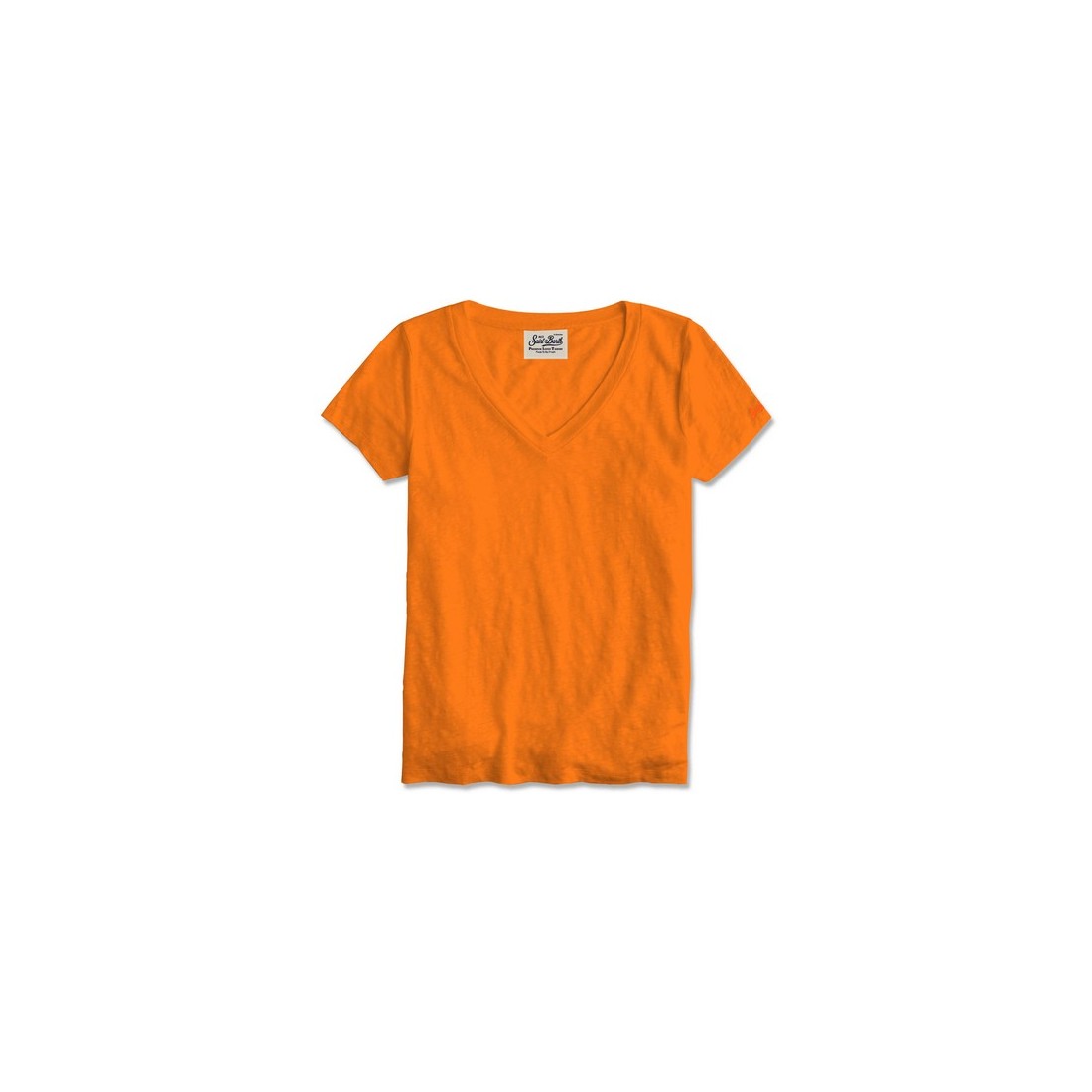 V-NECK T-SHIRT MC2 SAINT BARTH ELOISE 00001D