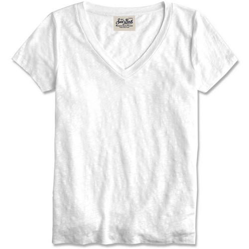 V-NECK T-SHIRT MC2 SAINT BARTH ELOISE 00384D