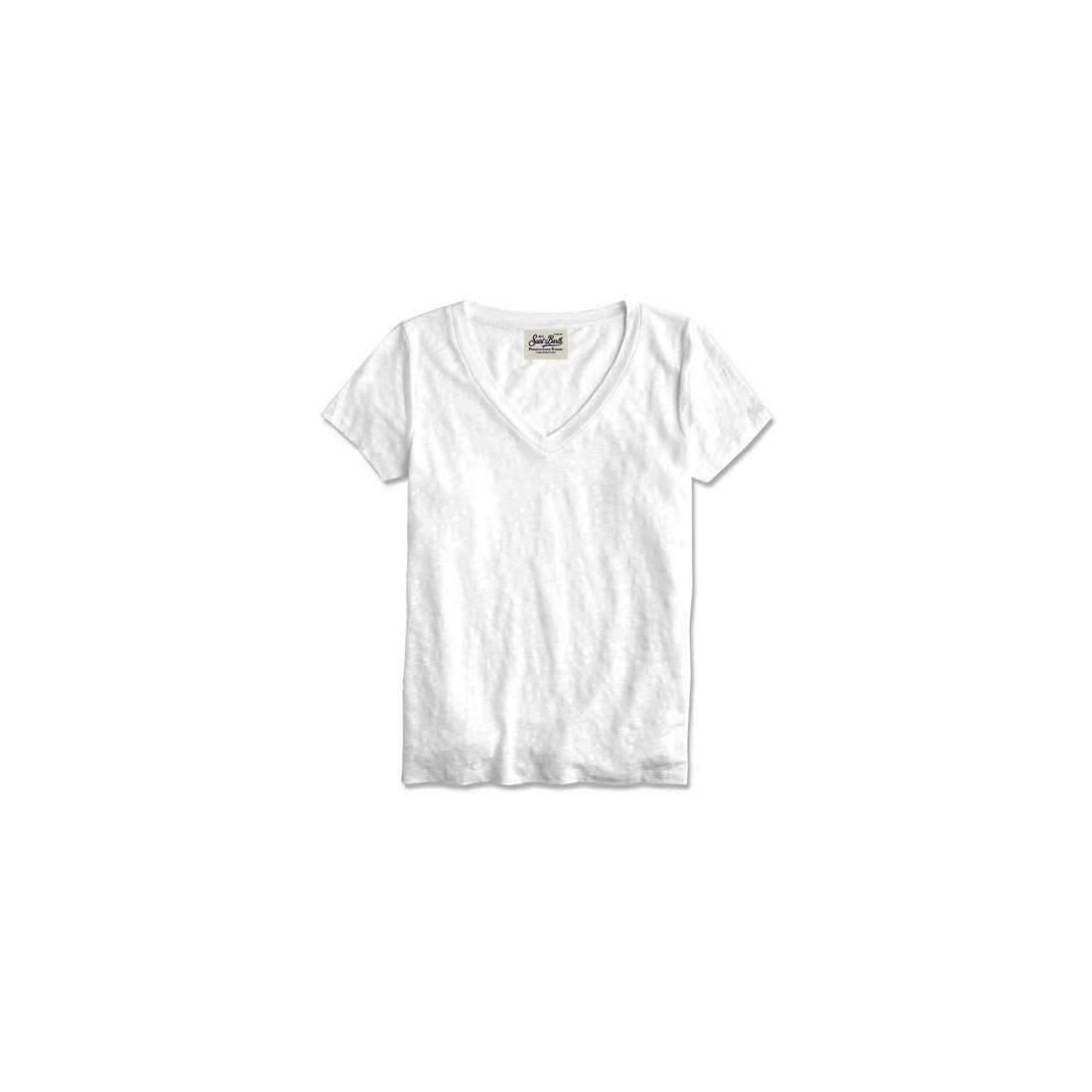 V-NECK T-SHIRT MC2 SAINT BARTH ELOISE 00384D