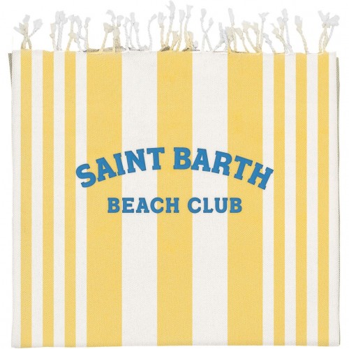 ULTRALIGHT BEACH TOWEL FRINGE BIGLIG 0194 MC2 SAINT BARTH FOUTASLIGHT 05282D
