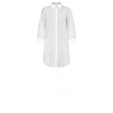 LONG SHIRT EMBROIDERY 01 MC2 SAINT BARTH HELENA 06915D