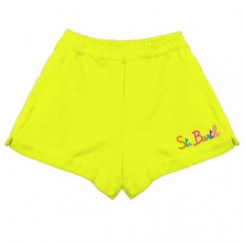 WOMEN SHORT ST BARTH MULTICOL 94 EMB MC2 SAINT BARTH CATE 07462D