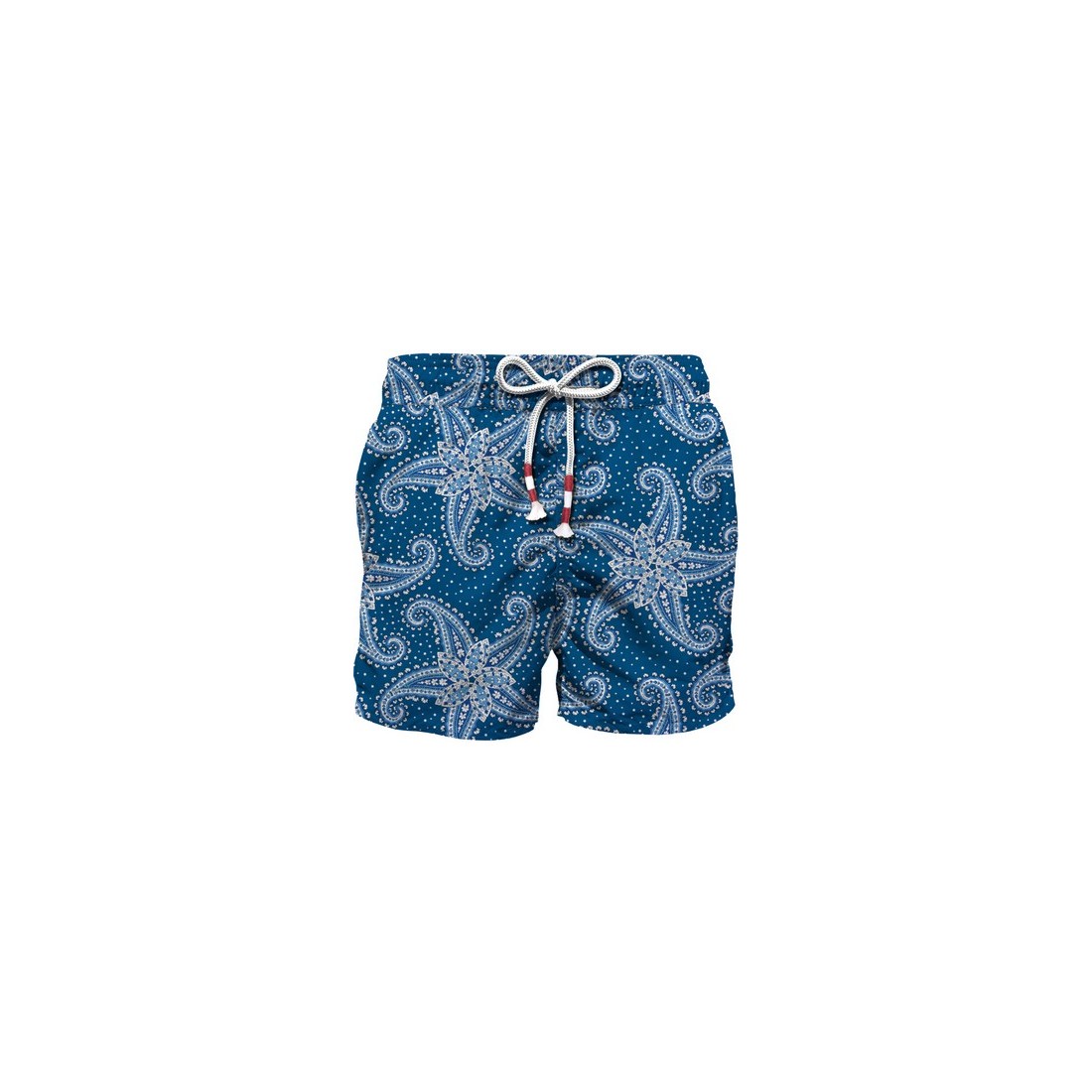 ULTRALIGHT SWIM SHORT PAISLEY STAR 61 MC2 SAINT BARTH LIGHTINGMICRO 00374D