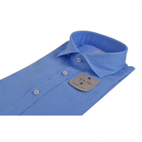 CAMICIA IN LINO BASTONCINO B050.164 03