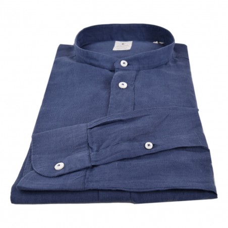 CAMICIA IN LINO BASTONCINO B050.COREANO 20