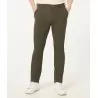 PANTALONE SLIM FIT CRUNA BRERA.1145 MILITARE
