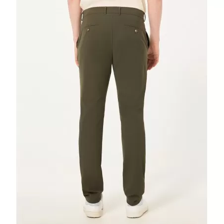 PANTALONE SLIM FIT CRUNA BRERA.1145 MILITARE