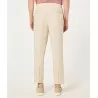 PANTALONE LOOSE FIT CRUNA BURANO.1113 ECRU