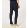 PANTALONE SLIM COULISSE CRUNA MITTE.1101 BLU