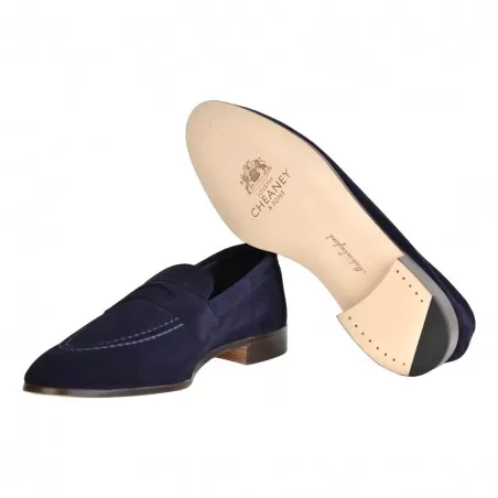 MOCASSINO CAMOSCIO CHEANEY TOBYII INDIGO