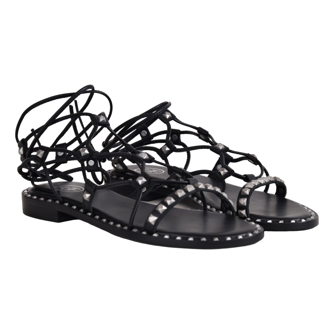 SANDALO BORCHIE ASH PALOMA01 BLACK