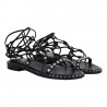 SANDALO BORCHIE ASH PALOMA01 BLACK