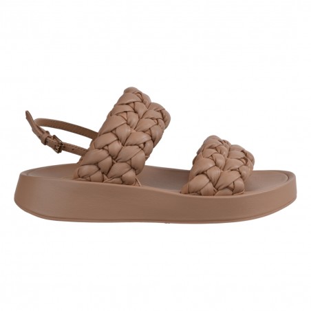 SANDALO IN NAPPA FOULARD ASH VOYAGEBIS03 SKIN