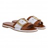 CIABATTA CON FIBBIA SITON 2306  CUOIO