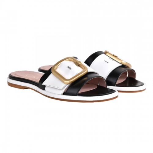 CIABATTA CON FIBBIA SITON 2306 NERO