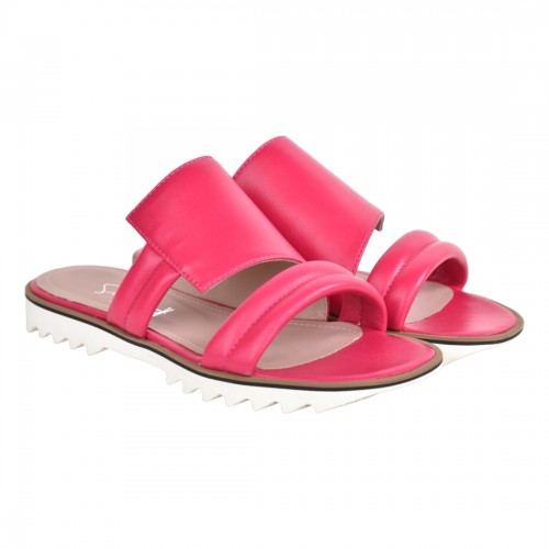 CIABATTA IN NAPPA SITON 2317 FUXIA