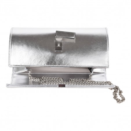 POCHETTE NINA HILL AG2LUXOR SILVER