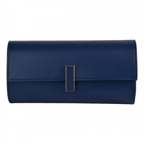POCHETTE NINA HILL AG2NAPPA BLUNAVY