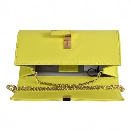POCHETTE NINA HILL AG2NAPPA LIME