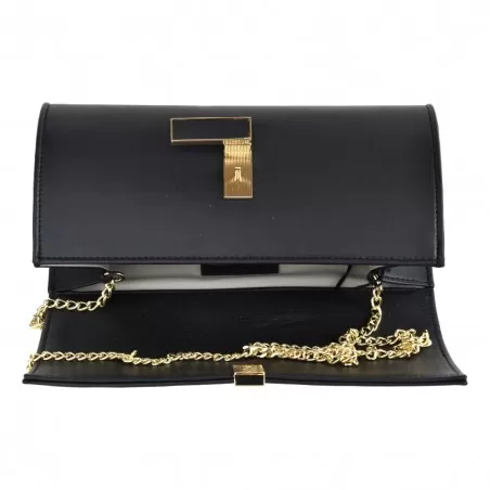 POCHETTE NINA HILL AG2NAPPA NERO