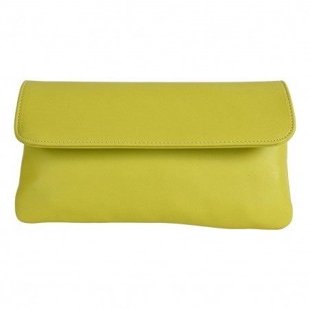 POCHETTE NINA HILL AG3NAPPA LIME