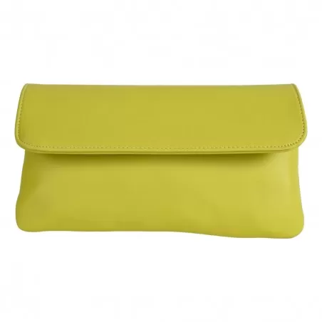 POCHETTE NINA HILL AG3NAPPA LIME