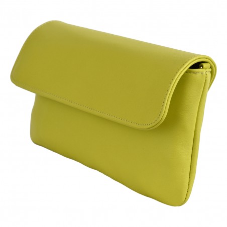 POCHETTE NINA HILL AG3NAPPA LIME