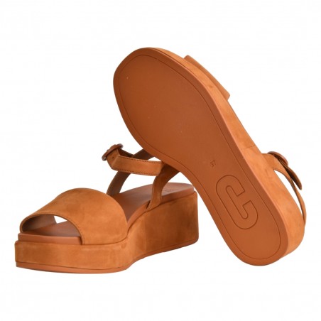 SANDALO MISIA CAMPER K200564-035 MARRONE