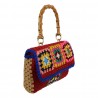 BORSA NOTO MEDIA CROCHET LA MILANESA NOTOM ROSSO
